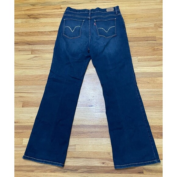 Levi's 512 Women's 14 Blue Jeans Denim Cotton Bootcut 5-Pockets Workwear Outdoor - Picture 2 of 11